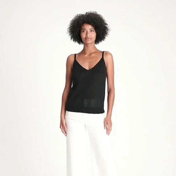 Banana Republic  Knit Cami, Black, Size Small - Picture 1 of 9